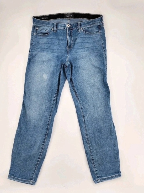 torrid Denim - Torrid Sky High Skinny Blue Denim Premium Jeans Plus Size Sz 20 Regular 20R Jean